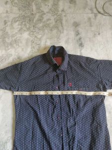 38-40 Slim Fit Blue Men Shirt