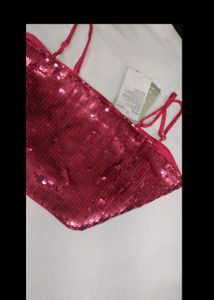 H&amp;M Sequin Cami Top