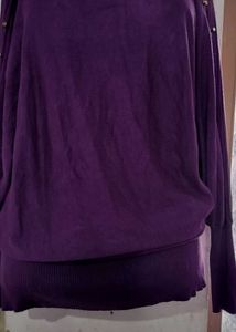 Beautiful Dark Purple 🟣 Colour Top One Piece 🫰