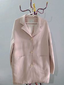 Elegant Pale Pink Coat