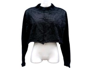 Cropped Turtleneck Sweater