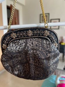 Mini Brocade Evening Bag