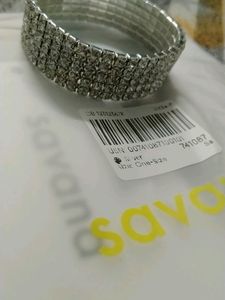 Rhinestone Embellished Bracelet