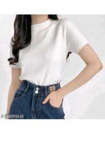 White Crop Top