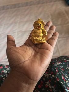 Golden Buddha Figurine
