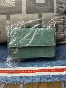 Charles &amp; Keith Mint Green Crossbody Bag