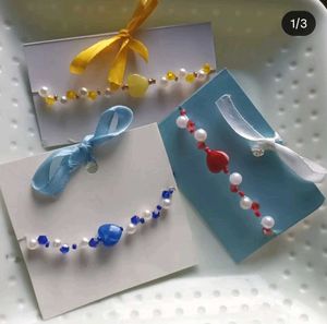 Heart Beaded Bracelets
