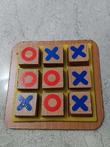 New Wooden Junior Tic Tac Toe