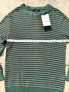 Zara Striped Knit Sweater