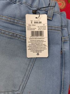 Wide Leg Denim Jeans