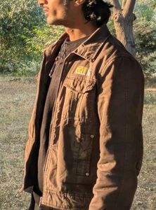 Stylish Brown Utility Jacket