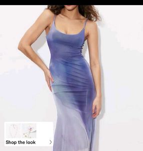 Savana Lavender Ombre Slip Dress