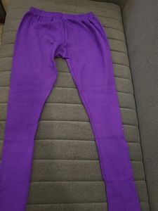 G-Knit Purple Leggings