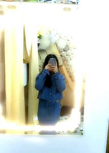Korea Seoul Denim Dress & Top Set