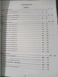 English Communicative Pull Out Worksheet, Term 1, Class 10