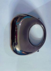 Metallic Circle Clutch