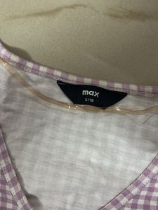 Crop Top With Buttons