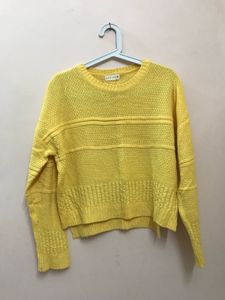 Yellow Knit Sweater