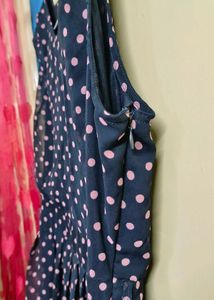 Polka Dot Fit &amp; Flare Dress💙💙💙💙