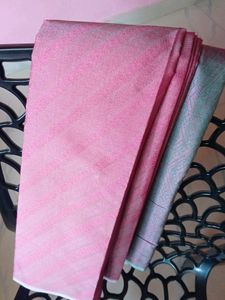 Mauve Multi Colour Saree With Blouse Piece