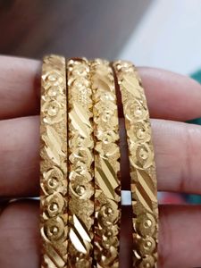 Gold Plated Bangles For Women