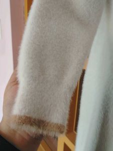 Cozy rabit wool Sweater Dress