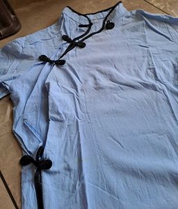 Unique Chinese Tradition Button Up Top🩵💫