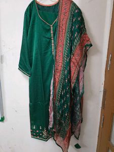 Elegant Green Dupatta