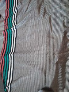 Crepe Silk Striped Saree 🖤