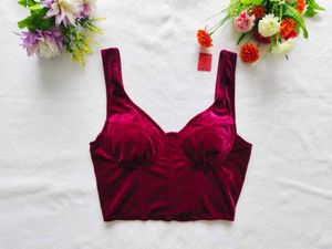 MERAKI : Velvet Corset Top