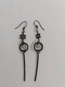 Black Dangle Earrings