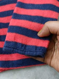 Striped Fleece Jacket