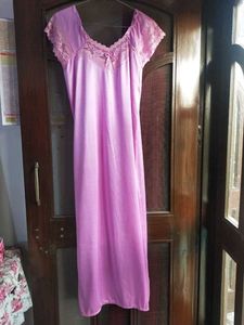 Pink Lace Nightgown