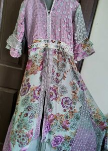Sheer Polka Dot Kurti