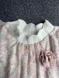 Cute Floral Girls Top