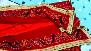 Rajasthani pila dupatta