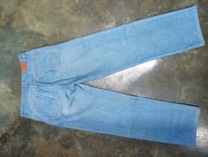Classic Light Wash Denim Jeans