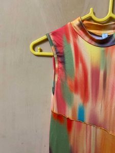 Abstract Bodycon Dress