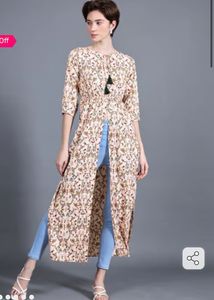 Multicoloured Floral Printed Maxi Top