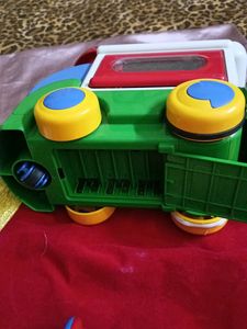 Engine Toy With Cassette Antique Piece