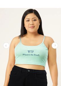 Cute WTF Crop Top