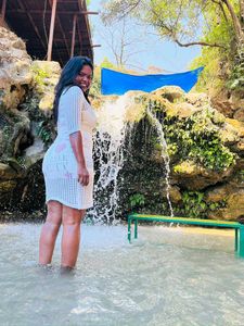 White Crochet Cover-Up Dress