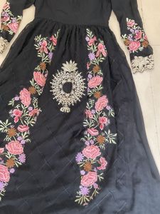 Elegant Black Ethnic Gown