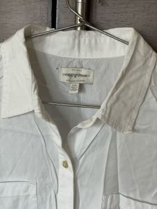 White Button-Down Shirt