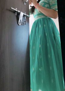 Fulkari Festive Wear Frock
