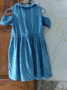 Cotton Denim Dress
