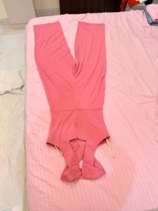 Pink Halter Jumpsuit