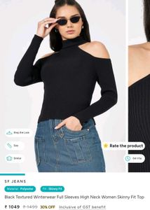Chic Cold Shoulder Knit Top