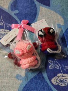 combo Crochet spiderman charm ✨ 🕸️