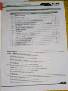 Allen Chemistry NEET-UG Book